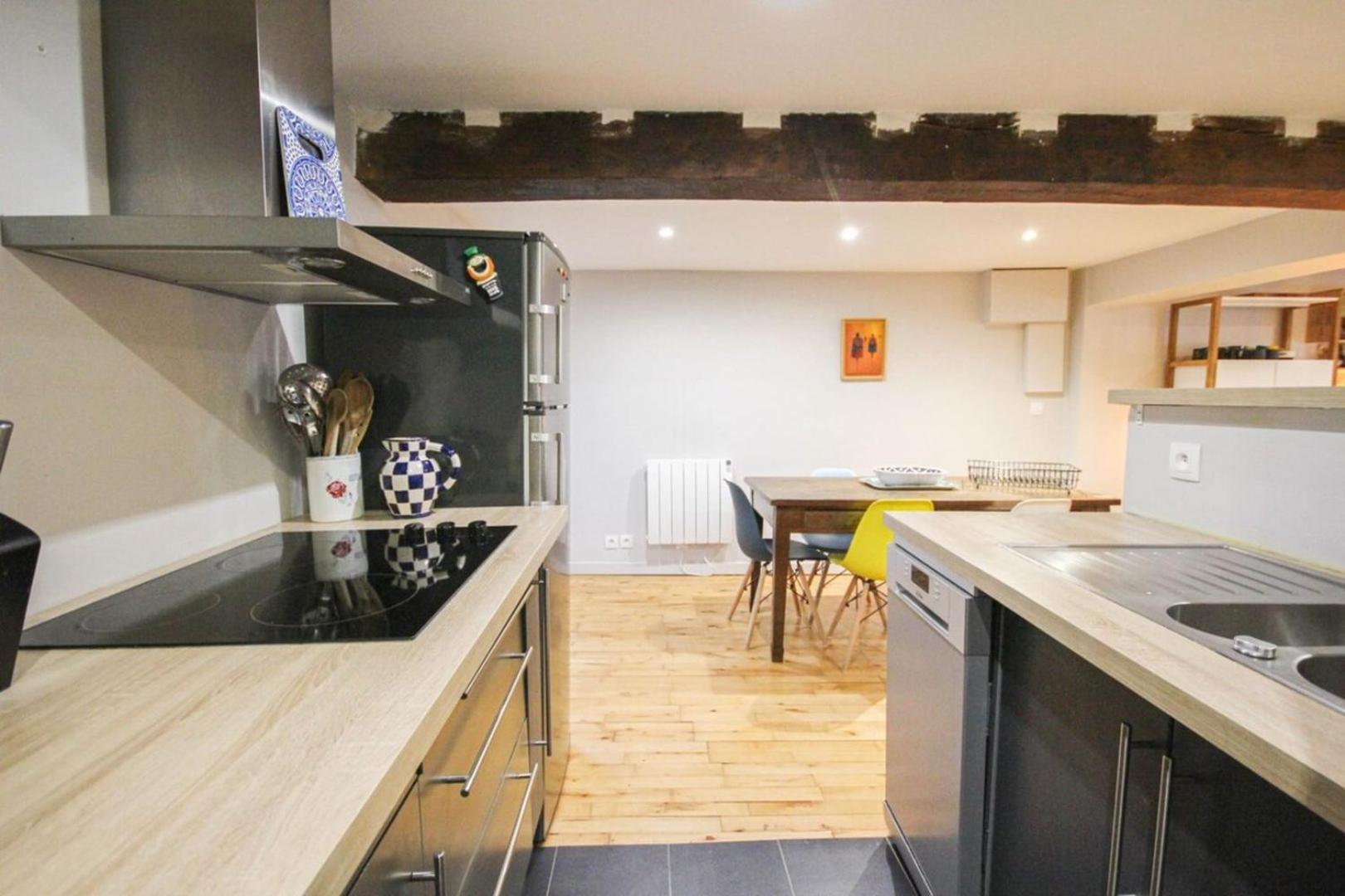 Duplex In The Heart Of Old Lille Terrace + Parking Lägenhet Exteriör bild