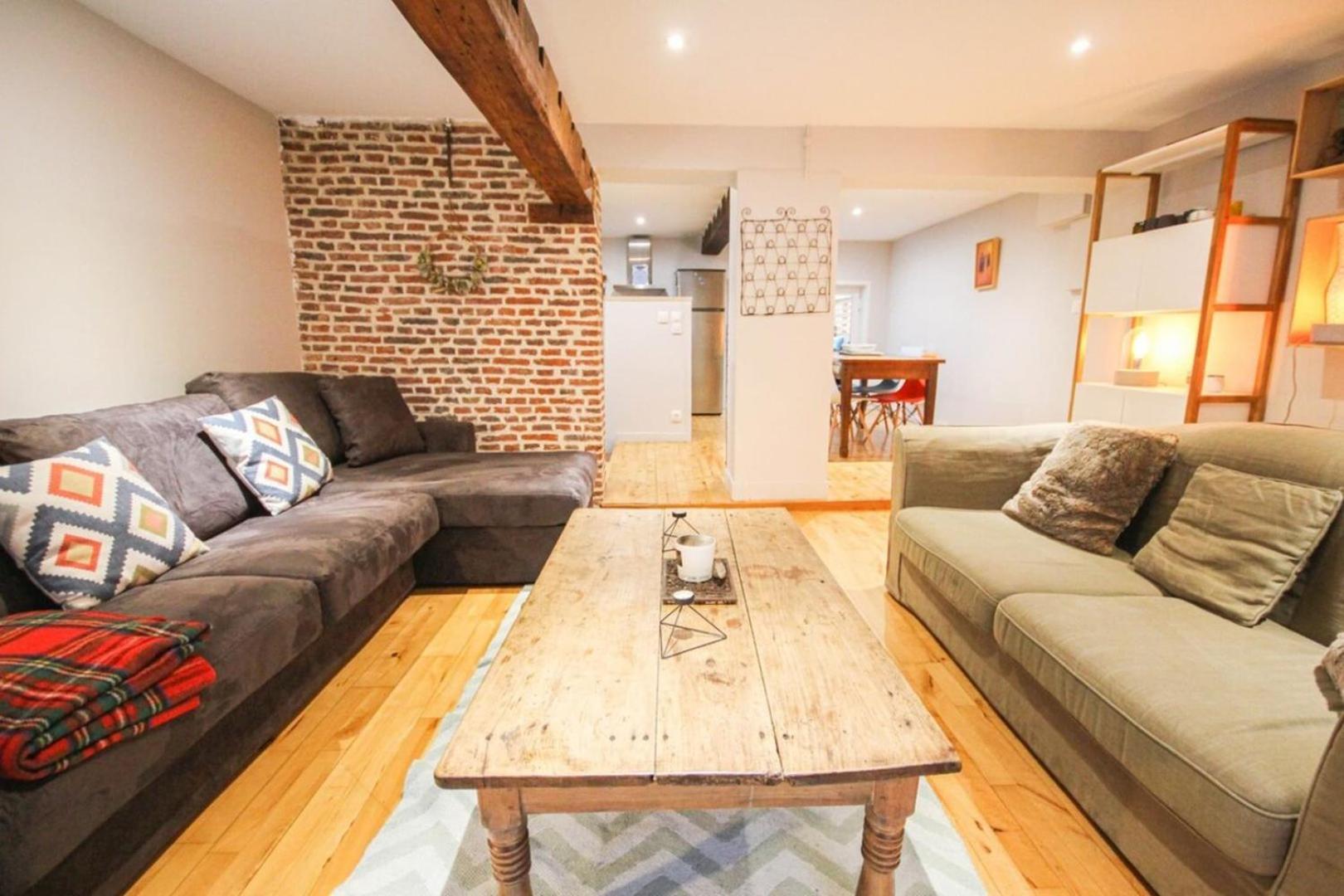 Duplex In The Heart Of Old Lille Terrace + Parking Lägenhet Exteriör bild
